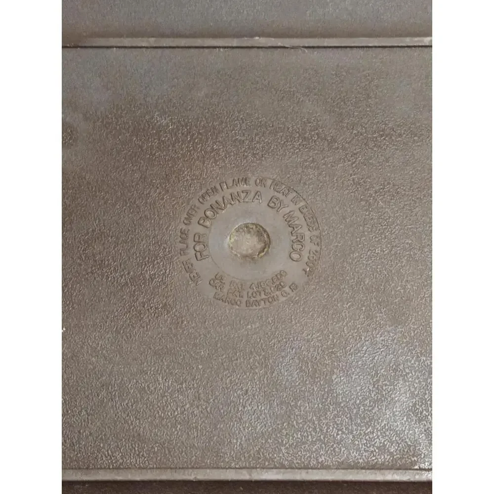 BONANZA Metal Sizzler Platters For Serving Steak HOT 5 pc set